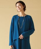 【自由区/JIYU-KU】の【セットアップ対応】ヴィスコースウールニット ジャケット 人気、トレンドファッション・服の通販 founy(ファニー) ファッション Fashion レディースファッション Fashion for Women セットアップ Matching Sets レディーストップス・ブラウス Tops & Blouses / Assorted Women's Tops カーディガン Cardigan, Knitwear ジャケット Jacket, Outerwear ストレッチ Stretch, Stretchy Fabric セットアップ Set-Up, Coordinated Outfit ポケット Pocket, Pocket Detail メタル Metal, Metal Parts A/W・秋冬 Autumn/Winter thumbnail リッツブルー|ID: prp329100004737618 ipo3291000000034221373