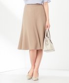 【エニィ スィス/any SiS】の【WEB・一部店舗限定】リネンライクポリエステル スカート モカ|ID: prp329100004737710 ipo3291000000034222246