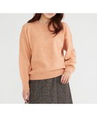 【フェルゥ/Feroux】の【洗える】クルーネックニット プルオーバー ライトオレンジ系|ID: prp329100004737712 ipo3291000000034222285