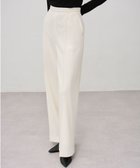 【アンクレイヴ/uncrave】のコンプレストウール ストレートパンツ オフ|ID: prp329100004737746 ipo3291000000034222506