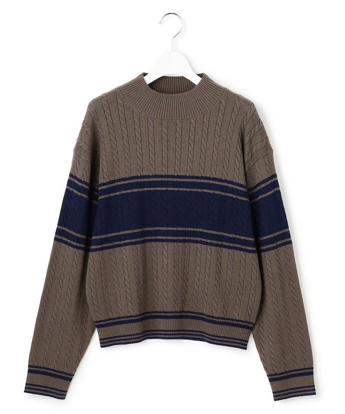 【ジェイプレスヨークストリート/J.PRESS YORK STREET】の【WOMEN】ラインハイゲージニット インテリア・キッズ・メンズ・レディースファッション・服の通販 founy(ファニー) https://founy.com/ ファッション Fashion レディースファッション Fashion for Women トップス・カットソー Cut & Sew Tops ニット Knit Tops & Sweaters アクリル Acrylic Material クラシック Classic, Timeless Style コーデュロイ Corduroy, Cord Fabric 今季 This Season, Current Season ショルダー Shoulder, Shoulder Strap ショート Short, Short Length セーター Sweater, Knitwear ダッフルコート Duffle Coat, Toggle Coat ツイード Twill, Twill Weave ドロップ Drop Shoulder, Dropped Style なめらか Smooth, Silky Texture バランス Balance, Style Balance ボトム Bottoms, Lower Wear メガネ Glasses, Eyewear モダン Modern, Contemporary リラックス Relax, Relaxed Fit ワイド Wide, Wide Fit A/W・秋冬 Autumn/Winter おすすめ Recommended / Our Picks エレガント 上品 Elegant |ID: prp329100004737749 ipo3291000000036323036