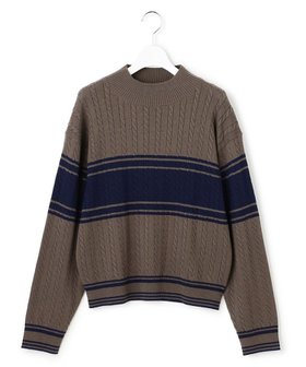 【ジェイプレスヨークストリート/J.PRESS YORK STREET】の【WOMEN】ラインハイゲージニット 人気、トレンドファッション・服の通販 founy(ファニー) ファッション Fashion レディースファッション Fashion for Women トップス・カットソー Cut & Sew Tops ニット Knit Tops & Sweaters アクリル Acrylic Material クラシック Classic, Timeless Style コーデュロイ Corduroy, Cord Fabric 今季 This Season, Current Season ショルダー Shoulder, Shoulder Strap ショート Short, Short Length セーター Sweater, Knitwear ダッフルコート Duffle Coat, Toggle Coat ツイード Twill, Twill Weave ドロップ Drop Shoulder, Dropped Style なめらか Smooth, Silky Texture バランス Balance, Style Balance ボトム Bottoms, Lower Wear メガネ Glasses, Eyewear モダン Modern, Contemporary リラックス Relax, Relaxed Fit ワイド Wide, Wide Fit A/W・秋冬 Autumn/Winter おすすめ Recommended / Our Picks エレガント 上品 Elegant |ID:prp329100004737749