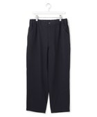 【ジェイプレスヨークストリート/J.PRESS YORK STREET】の【UNISEX】ポリエステルカルゼ ワイドペインターパンツ ネイビー系|ID: prp329100004737751 ipo3291000000034222525