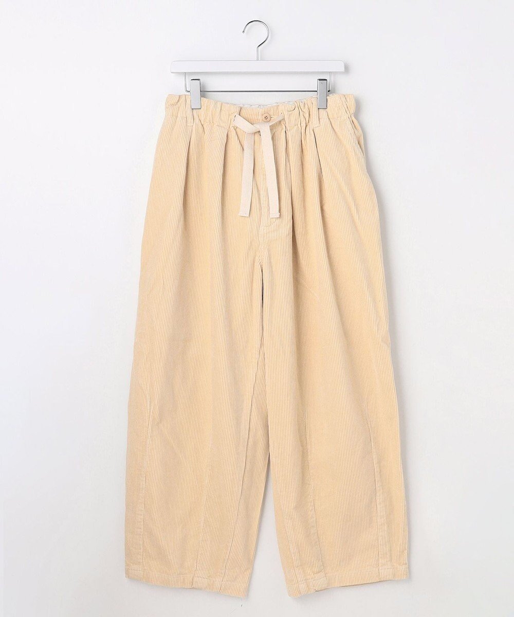 【ジェイプレスヨークストリート/J.PRESS YORK STREET】の【UNISEX】コーデュロイ 2タックワイドパンツ 人気、トレンドファッション・服の通販 founy(ファニー) 　ファッション　Fashion　レディースファッション　Fashion for Women　パンツ　Pants & Trousers　コーデュロイ　Corduroy, Cord Fabric　シンプル　Simple, Minimal　ジャケット　Jacket, Outerwear　スウェット / スエット　Sweatshirt, Sweatwear　ストレート　Straight, Straight Cut　トレンド　Trend, Trending Now　ドローコード　Drawcord, Drawstring Cord　パーカー　Hoodie, Parka　ボトム　Bottoms, Lower Wear　ユニセックス　Unisex, Genderless　リラックス　Relax, Relaxed Fit　ワイド　Wide, Wide Fit　A/W・秋冬　Autumn/Winter　旅行　Travel　 other-1|ID: prp329100004737752 ipo3291000000034222526