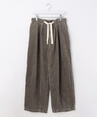 【ジェイプレスヨークストリート/J.PRESS YORK STREET】の【UNISEX】コーデュロイ 2タックワイドパンツ カーキ系|ID: prp329100004737752 ipo3291000000034222529