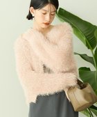 【アメリカンホリック/AMERICAN HOLIC】のシャギーニットクルーネックカーディガン Pink|ID: prp329100004737754 ipo3291000000036007785