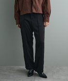 【クラフトスタンダードブティック/CRAFT STANDARD BOUTIQUE】のセンタープレスストレートパンツ Black|ID: prp329100004737755 ipo3291000000034222543