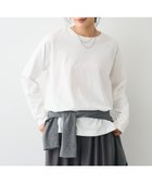 【クラフトスタンダードブティック/CRAFT STANDARD BOUTIQUE】のクルーネックロンTEE 人気、トレンドファッション・服の通販 founy(ファニー) ファッション Fashion レディースファッション Fashion for Women トップス・カットソー Cut & Sew Tops シャツ・ブラウス・オフィスカジュアル Elegant Blouses & Button-Ups ロングTシャツ・Tシャツ Longline T-Shirts & Tees カットソー・ベーシックTシャツ Cut-and-Sewn Tops / Stretch Tees & Basics インナー Innerwear カットソー Cut and Sewn Top カーディガン Cardigan, Knitwear シンプル Simple, Minimal ジャケット Jacket, Outerwear スラックス Slacks, Dress Pants スリット Slit, Slit Detail デニム Denim, Jeans Material ベーシック Basic, Essential ポケット Pocket, Pocket Detail リラックス Relax, Relaxed Fit A/W・秋冬 Autumn/Winter おすすめ Recommended / Our Picks thumbnail White|ID: prp329100004737758 ipo3291000000034222555