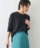 【クラフトスタンダードブティック/CRAFT STANDARD BOUTIQUE】のクルーネックロンTEE 人気、トレンドファッション・服の通販 founy(ファニー) ファッション Fashion レディースファッション Fashion for Women トップス・カットソー Cut & Sew Tops シャツ・ブラウス・オフィスカジュアル Elegant Blouses & Button-Ups ロングTシャツ・Tシャツ Longline T-Shirts & Tees カットソー・ベーシックTシャツ Cut-and-Sewn Tops / Stretch Tees & Basics インナー Innerwear カットソー Cut and Sewn Top カーディガン Cardigan, Knitwear シンプル Simple, Minimal ジャケット Jacket, Outerwear スラックス Slacks, Dress Pants スリット Slit, Slit Detail デニム Denim, Jeans Material ベーシック Basic, Essential ポケット Pocket, Pocket Detail リラックス Relax, Relaxed Fit A/W・秋冬 Autumn/Winter おすすめ Recommended / Our Picks thumbnail Black|ID: prp329100004737758 ipo3291000000034222557
