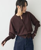 【クラフトスタンダードブティック/CRAFT STANDARD BOUTIQUE】のロング袖リブコンパクトニットカーディガン 人気、トレンドファッション・服の通販 founy(ファニー) ファッション Fashion レディースファッション Fashion for Women トップス・カットソー Cut & Sew Tops ニット Knit Tops & Sweaters カーディガン・羽織り Layered Style Cardigans イエロー Yellow 秋 Autumn カーディガン Cardigan, Knitwear コンパクト Compact, Small Size シンプル Simple, Minimal スラックス Slacks, Dress Pants スリット Slit, Slit Detail デニム Denim, Jeans Material トレンド Trend, Trending Now なめらか Smooth, Silky Texture バランス Balance, Style Balance フィット Fit, Slim Fit フレア Flare, Flared ベーシック Basic, Essential ポケット Pocket, Pocket Detail ロング Long, Long-Length A/W・秋冬 Autumn/Winter エレガント 上品 Elegant thumbnail Brown|ID: prp329100004737764 ipo3291000000035730863