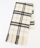 【エニー/ANY】のウールマフラー アイボリーチェック|ID: prp329100004737770 ipo3291000000035515927