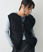 【クラフトスタンダードブティック/CRAFT STANDARD BOUTIQUE】のツイード編みニットベスト 人気、トレンドファッション・服の通販 founy(ファニー) ファッション Fashion レディースファッション Fashion for Women アウター Coat / Outerwear Collection トップス・カットソー Cut & Sew Tops ニット Knit Tops & Sweaters ベスト&ジレ / 重ね着スタイル Vests & Gilets アクリル Acrylic Material コンパクト Compact, Small Size ジャケット Jacket, Outerwear ツイード Twill, Twill Weave バランス Balance, Style Balance ベスト Vest, Waistcoat ポケット Pocket, Pocket Detail ミックス Mix, Mixed Style ロング Long, Long-Length A/W・秋冬 Autumn/Winter エレガント 上品 Elegant thumbnail Black|ID: prp329100004737775 ipo3291000000034222623