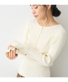 【クラフトスタンダードブティック/CRAFT STANDARD BOUTIQUE】のヘンリーネック袖フレアプルオーバー 人気、トレンドファッション・服の通販 founy(ファニー) ファッション Fashion レディースファッション Fashion for Women トップス・カットソー Cut & Sew Tops ニット Knit Tops & Sweaters カジュアルプルオーバー・ニットトップス Pullovers & Knit Tops / Casual Pullovers インナー Innerwear キャミワンピース Cami Dress, Slip Dress シンプル Simple, Minimal セーター Sweater, Knitwear デコルテ Décolleté, Neckline デニム Denim, Jeans Material なめらか Smooth, Silky Texture パープル Purple, Violet フィット Fit, Slim Fit フェミニン Feminine, Girly フレア Flare, Flared フロント Front, Front Design ポケット Pocket, Pocket Detail リブニット Rib Knit, Ribbed Knit 冬 Winter / This Winter A/W・秋冬 Autumn/Winter おすすめ Recommended / Our Picks エレガント 上品 Elegant thumbnail Off White|ID: prp329100004737790 ipo3291000000035575183