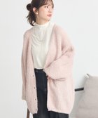 【アースミュージックアンドエコロジー/earth music&ecology】のスパンコールブークレカーディガン Light Pink|ID: prp329100004737795 ipo3291000000036204259