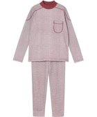 【ワコール 睡眠科学/wacoal suimin】のパジャマ キルトニット素材(本体) あったか 長袖 長ズボン レディース YDW477 睡眠科学/ワコール レッド|ID: prp329100004737804 ipo3291000000034222737