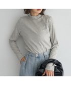 【アースミュージックアンドエコロジー/earth music&ecology】のラメテレコハイネックプルオーバー 人気、トレンドファッション・服の通販 founy(ファニー) ファッション Fashion レディースファッション Fashion for Women トップス・カットソー Cut & Sew Tops シャツ・ブラウス・オフィスカジュアル Elegant Blouses & Button-Ups ロングTシャツ・Tシャツ Longline T-Shirts & Tees カジュアルプルオーバー・ニットトップス Pullovers & Knit Tops / Casual Pullovers カットソー・ベーシックTシャツ Cut-and-Sewn Tops / Stretch Tees & Basics カットソー Cut and Sewn Top テレコ Ribbed, Rib Stitch トレンド Trend, Trending Now ビスチェ Bustier, Corset Top フィット Fit, Slim Fit ポケット Pocket, Pocket Detail A/W・秋冬 Autumn/Winter thumbnail Gray|ID: prp329100004737817 ipo3291000000034222797