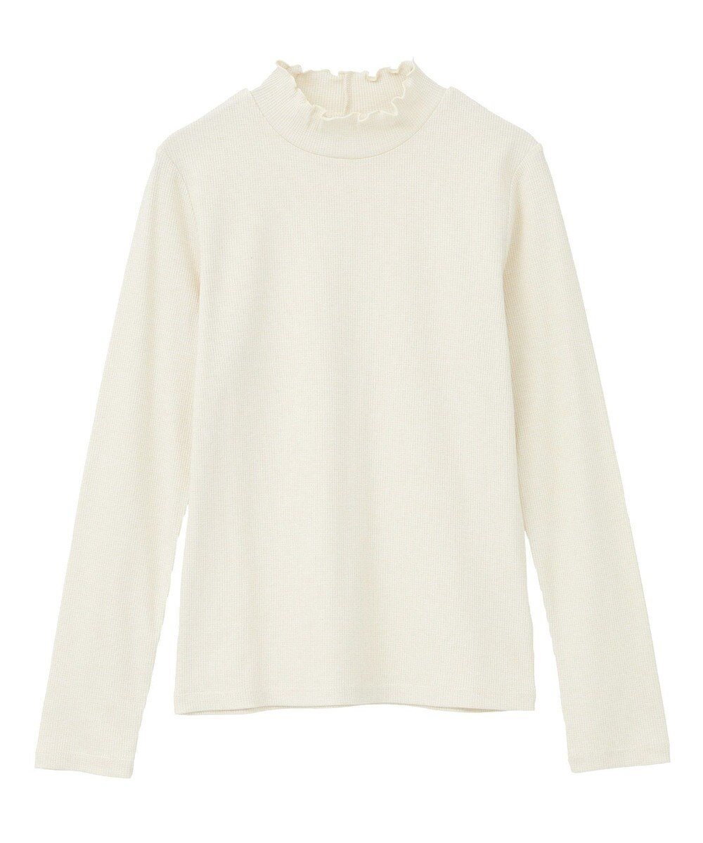 【アースミュージックアンドエコロジー/earth music&ecology】のラメテレコハイネックプルオーバー インテリア・キッズ・メンズ・レディースファッション・服の通販 founy(ファニー) 　ファッション　Fashion　レディースファッション　Fashion for Women　トップス・カットソー　Cut & Sew Tops　シャツ・ブラウス・オフィスカジュアル　Elegant Blouses & Button-Ups　ロングTシャツ・Tシャツ　Longline T-Shirts & Tees　カジュアルプルオーバー・ニットトップス　Pullovers & Knit Tops / Casual Pullovers　カットソー・ベーシックTシャツ　Cut-and-Sewn Tops / Stretch Tees & Basics　カットソー　Cut and Sewn Top　テレコ　Ribbed, Rib Stitch　トレンド　Trend, Trending Now　ビスチェ　Bustier, Corset Top　フィット　Fit, Slim Fit　ポケット　Pocket, Pocket Detail　A/W・秋冬　Autumn/Winter　Ivory|ID: prp329100004737817 ipo3291000000035698930