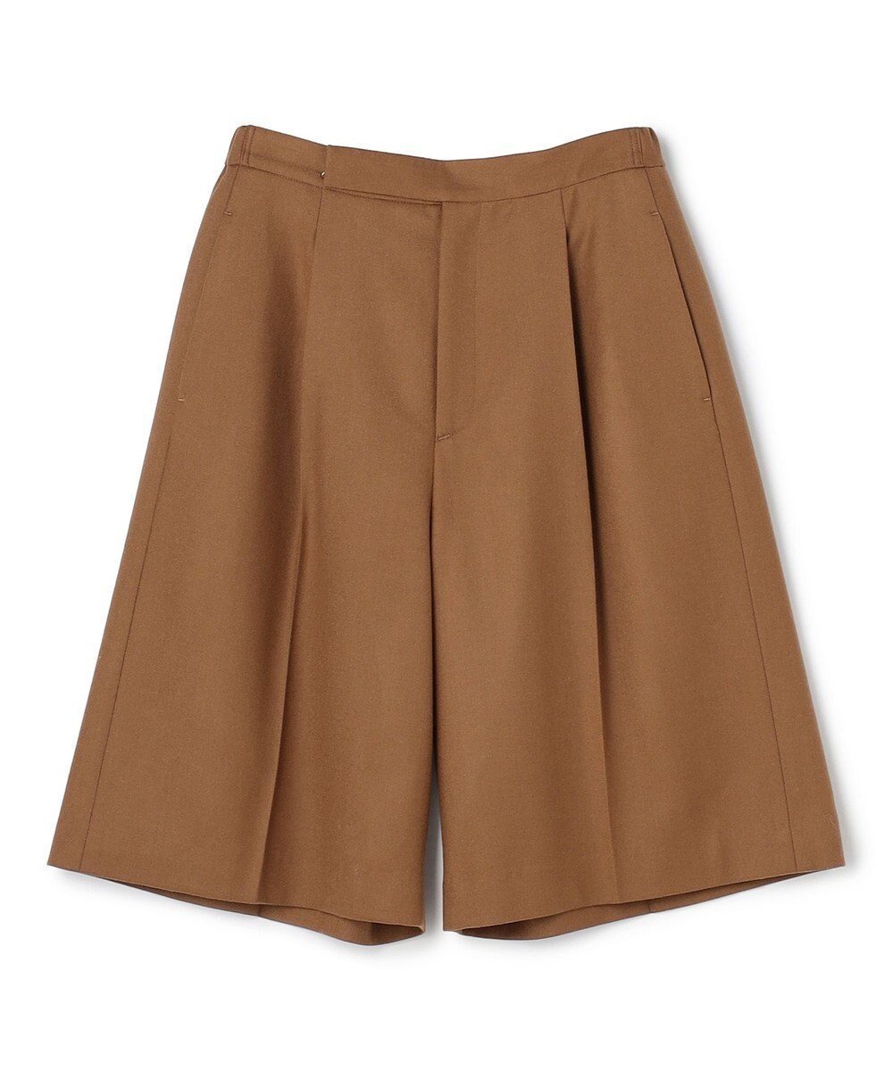 【アンクレイヴ/uncrave】のフランネル バミューダパンツ インテリア・キッズ・メンズ・レディースファッション・服の通販 founy(ファニー) 　ファッション　Fashion　レディースファッション　Fashion for Women　パンツ　Pants & Trousers　今季　This Season, Current Season　ジャケット　Jacket, Outerwear　ストレート　Straight, Straight Cut　ドレス　Dress, One-Piece　バランス　Balance, Style Balance　フレア　Flare, Flared　A/W・秋冬　Autumn/Winter　おすすめ　Recommended / Our Picks　キャメル|ID: prp329100004737862 ipo3291000000034223027