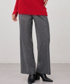 【アンクレイヴ/uncrave】のフランネル フレアパンツ チャコール|ID: prp329100004737863 ipo3291000000034223052