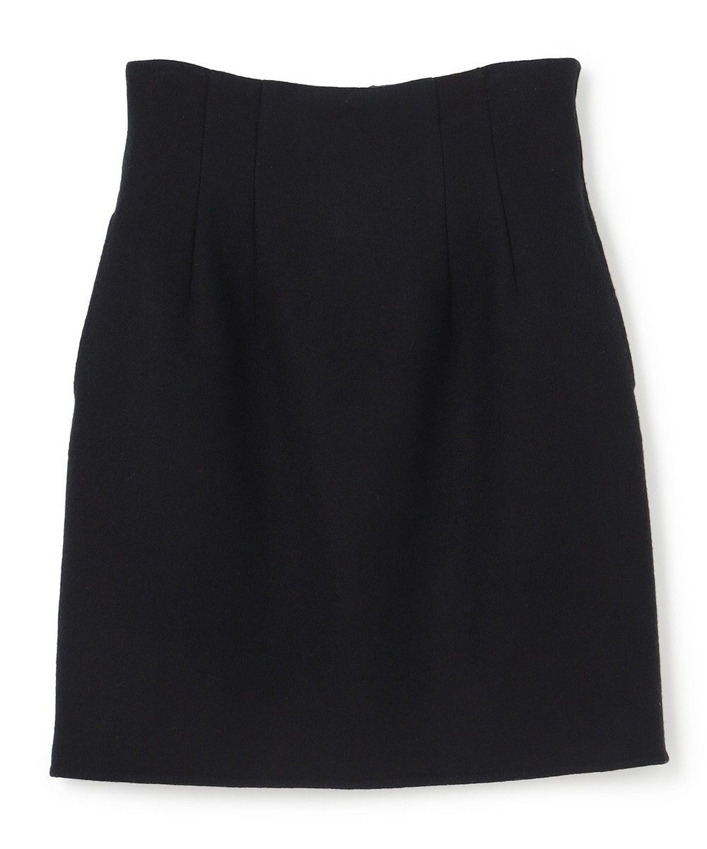 【アンクレイヴ/uncrave】のメルトンリバー ミニスカート インテリア・キッズ・メンズ・レディースファッション・服の通販 founy(ファニー) 　ファッション　Fashion　レディースファッション　Fashion for Women　スカート　Skirts　ミニスカート　Mini Skirts　シンプル　Simple, Minimal　ミニスカート　Mini Skirt, Short Skirt　メルトン　Melton, Heavy Wool　A/W・秋冬　Autumn/Winter　エレガント 上品　Elegant　ブラック|ID: prp329100004737874 ipo3291000000034223098
