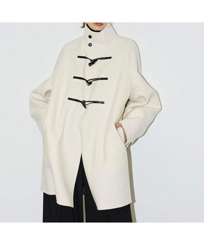 【アンクレイヴ/uncrave】のメルトンリバー ミドルダッフルコート インテリア・キッズ・メンズ・レディースファッション・服の通販 founy(ファニー) https://founy.com/ ファッション Fashion レディースファッション Fashion for Women アウター Coat / Outerwear Collection コート・ロングコート・ピーコート Long Coats, Peacoats & More レディースジャケット・軽アウター Jackets ダッフルコート Duffle Coats ジャケット Jacket, Outerwear ダッフルコート Duffle Coat, Toggle Coat ミドル Middle Length, Mid Height ミニスカート Mini Skirt, Short Skirt メルトン Melton, Heavy Wool A/W・秋冬 Autumn/Winter エレガント 上品 Elegant |ID: prp329100004737880 ipo3291000000034993867