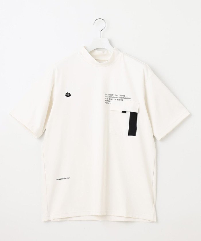 【ピーダブリュサーキュラス/PW CIRCULUS / MEN】の【UVカット / 吸水速乾 / 伸縮性抜群】【MEN】ポケットモック T インテリア・キッズ・メンズ・レディースファッション・服の通販 founy(ファニー) https://founy.com/ ファッション Fashion メンズファッション Fashion for Men トップス・カットソー Cut & Sew Tops メンズシャツ Shirts カットソー Cut and Sewn Top グラフィック Graphic, Graphic Design ストレッチ Stretch, Stretchy Fabric ドット Polka Dot, Dot Pattern ポケット Pocket, Pocket Detail モックネック Mock Neck, Short Turtleneck 人気 Popular, Best Seller 吸水 Absorbent, Quick-Dry 夏 Summer 春 Spring S/S・春夏 SS, Spring/Summer, Warm Season |ID: prp329100004738974 ipo3291000000034230010