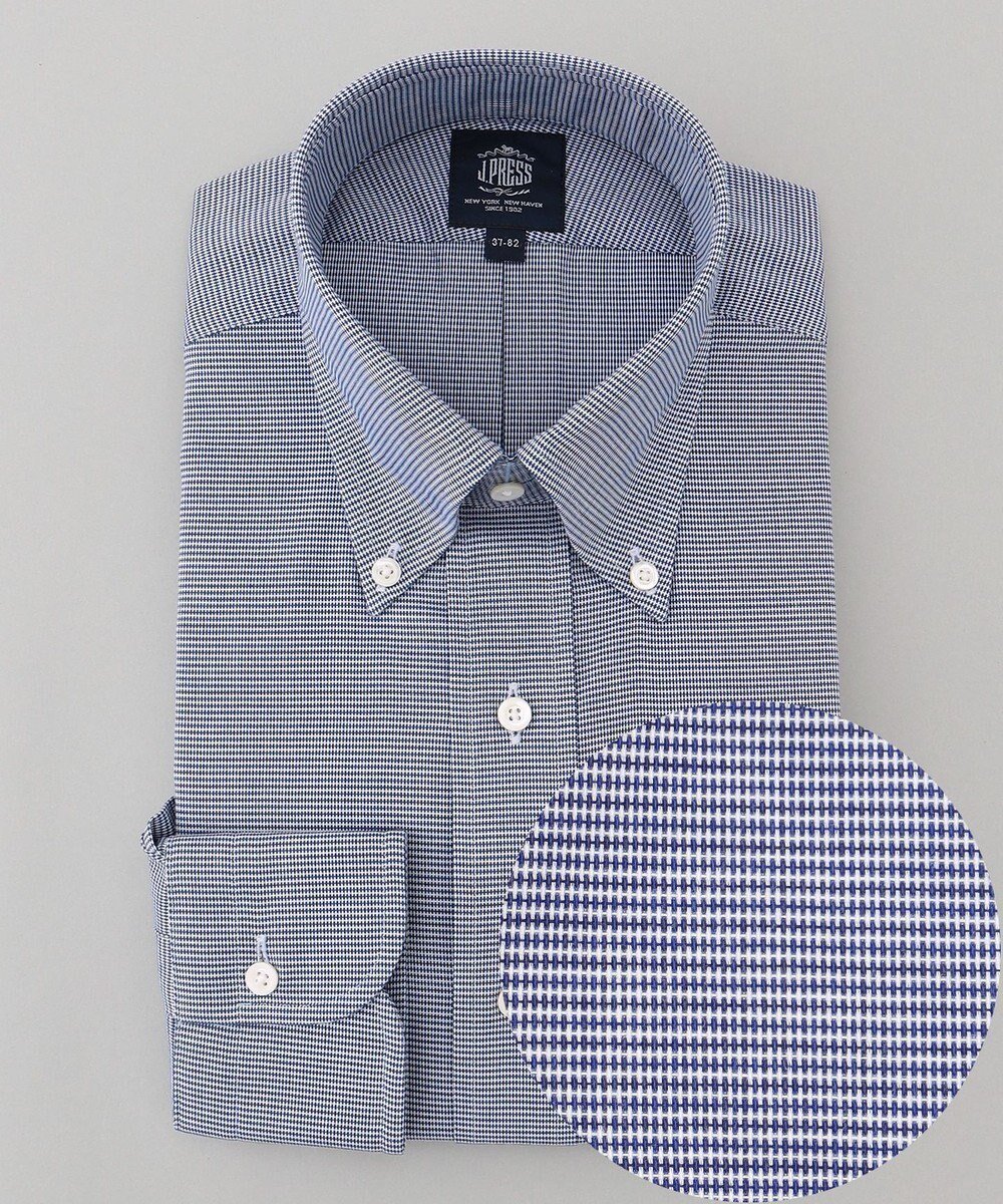 【ジェイ プレス/J.PRESS / MEN】の【PREMIUM PLEATS / 形態安定】PANAMAミニチェックシャツ/ B.D. 人気、トレンドファッション・服の通販 founy(ファニー) 　ファッション　Fashion　メンズファッション　Fashion for Men　トップス・カットソー　Cut & Sew Tops　メンズシャツ　Shirts　カフス　Cuff Design　スーピマ　Supima, Premium Cotton　ドレス　Dress, One-Piece　プリーツ　Pleats, Pleated　プレミアム　Premium, High-End　メンズ　Men's, Menswear　A/W・秋冬　Autumn/Winter　S/S・春夏　SS, Spring/Summer, Warm Season　夏　Summer　ビジネス 仕事 通勤　Business / Work / Commuting　 other-1|ID: prp329100004738983 ipo3291000000034230112