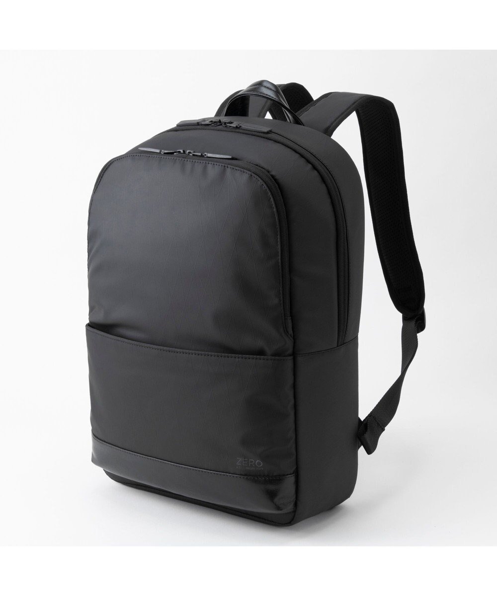 【ゼロハリバートン/ZERO HALLIBURTON / MEN】のレキシントン2 デイパック 81474 インテリア・キッズ・メンズ・レディースファッション・服の通販 founy(ファニー) 　ファッション　Fashion　メンズファッション　Fashion for Men　バッグ　Bags　コーティング　Coating, Coated Finish　軽量　Lightweight, Ultra Light　シンプル　Simple, Minimal　デイパック　Daypack, Casual Backpack　プリント　Print, Printed Pattern　メッシュ　Mesh, Net Fabric　メンズ　Men's, Menswear　無地　Plain, Solid Color　リュック　Backpack, Rucksack　再入荷　Restock / Back in Stock　旅行　Travel　ゴルフ　Golf　ビジネス 仕事 通勤　Business / Work / Commuting　ブラック|ID: prp329100004738986 ipo3291000000034230140