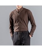 【ジョゼフ オム/JOSEPH HOMME / MEN】のトリックジャガード ウイングカラーシャツ キャメル系|ID: prp329100004738991 ipo3291000000034230201