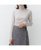 【23区/NIJYUSANKU】の【洗える】ウーステッドウール タートルネック ニット 人気、トレンドファッション・服の通販 founy(ファニー) ファッション Fashion レディースファッション Fashion for Women トップス・カットソー Cut & Sew Tops ニット Knit Tops & Sweaters タートルネック・ハイネックトップス Turtlenecks & High-Neck Tops エレガント 上品 Elegant 洗える Machine Washable 秋 Autumn シルク Silk, 100% Silk シンプル Simple, Minimal スリット Slit, Slit Detail セーター Sweater, Knitwear タートル Turtleneck, Turtle Collar タートルネック Turtleneck, High Neck ビッグ Big, Oversized ボーダー Border, Stripe 無地 Plain, Solid Color 冬 Winter / This Winter A/W・秋冬 Autumn/Winter おすすめ Recommended / Our Picks 2023年 2023 2023-2024秋冬・A/W Autumn/Winter 2023–24 AW23–24 thumbnail ベージュ系|ID: prp329100004739122 ipo3291000000034232644