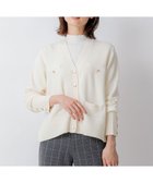 【組曲/KUMIKYOKU】の【WEB限定】ウールカシミヤミックス カーディガン パールホワイト|ID: prp329100004739139 ipo3291000000034232840