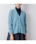 【組曲/KUMIKYOKU】の【WEB限定】ウールカシミヤミックス カーディガン パウダーブルー|ID: prp329100004739139 ipo3291000000034232844