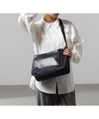 【イザック/Y'SACCS】のナイロン×リサイクルレザー コンビマルチショルダー 人気、トレンドファッション・服の通販 founy(ファニー) ファッション Fashion レディースファッション Fashion for Women スクエア Square, Square Shape スマート Smart, Elegant トラベル Travel, Travel Gear バランス Balance, Style Balance フロント Front, Front Design ポケット Pocket, Pocket Detail thumbnail ブラック|ID: prp329100004739171 ipo3291000000034233165