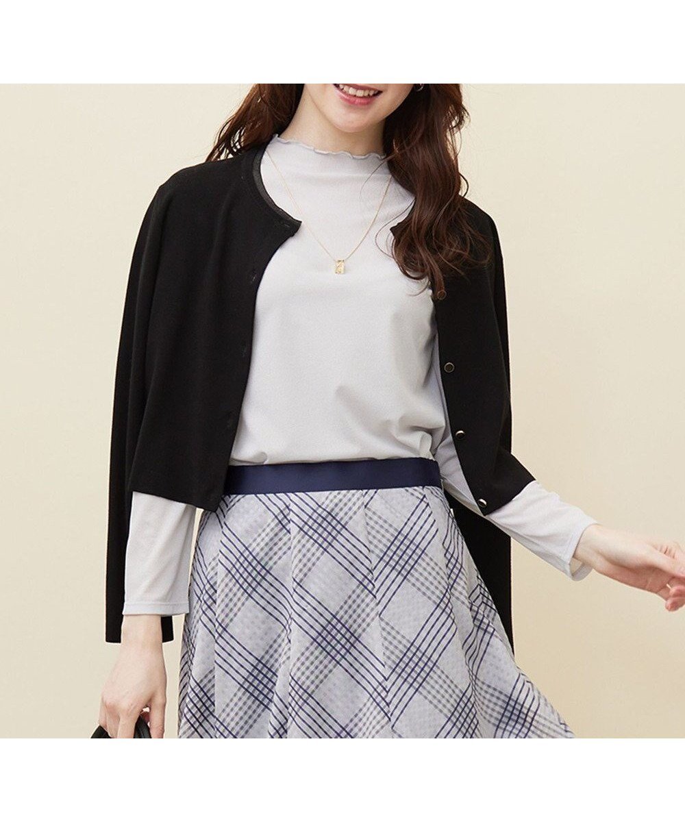 【エニィ スィス/any SiS】の【洗える】レースネックショートレングス カーディガン 人気、トレンドファッション・服の通販 founy(ファニー) ファッション Fashion レディースファッション Fashion for Women トップス・カットソー Cut & Sew Tops カーディガン・羽織り Layered Style Cardigans おすすめ Recommended / Our Picks カーディガン Cardigan, Knitwear ショート Short, Short Length ストレッチ Stretch, Stretchy Fabric トレンド Trend, Trending Now バランス Balance, Style Balance 夏 Summer 春 Spring S/S・春夏 SS, Spring/Summer, Warm Season 洗える Machine Washable other-1|ID: prp329100004739182 ipo3291000000034675323