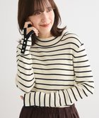 【グリーンパークス/Green Parks】の袖口金釦リブニットプルオーバー 人気、トレンドファッション・服の通販 founy(ファニー) ファッション Fashion レディースファッション Fashion for Women トップス・カットソー Cut & Sew Tops ニット Knit Tops & Sweaters カジュアルプルオーバー・ニットトップス Pullovers & Knit Tops / Casual Pullovers おすすめ Recommended / Our Picks セーター Sweater, Knitwear ベーシック Basic, Essential ポケット Pocket, Pocket Detail メタル Metal, Metal Parts 洗える Machine Washable A/W・秋冬 Autumn/Winter thumbnail Border|ID: prp329100004739232 ipo3291000000035632638