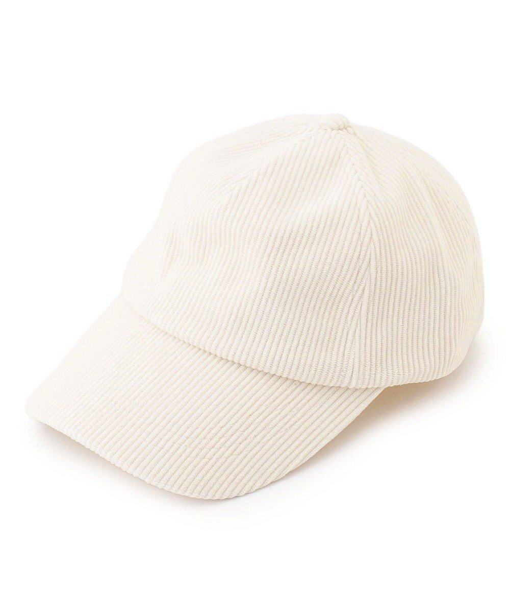 【アンフィーロ 自由区/UNFILO】のコーデュロイ キャップ インテリア・キッズ・メンズ・レディースファッション・服の通販 founy(ファニー) 　ファッション　Fashion　レディースファッション　Fashion for Women　キャップ&ハット　Hats & Caps　キャップ　Cap, Baseball Cap　コーデュロイ　Corduroy, Cord Fabric　シンプル　Simple, Minimal　帽子　Hat, Headwear　アイボリー|ID: prp329100004739238 ipo3291000000034319323
