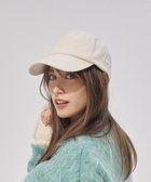 【アンフィーロ 自由区/UNFILO】のコーデュロイ キャップ アイボリー|ID: prp329100004739238 ipo3291000000035601607