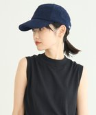 【アンフィーロ 自由区/UNFILO】のコーデュロイ キャップ ネイビー|ID: prp329100004739238 ipo3291000000035601613