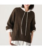 【グリーンパークス/Green Parks】のシアーゆったりニットプルオーバー Brown|ID: prp329100004739244 ipo3291000000036117027