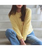 【フェルゥ/Feroux】のブークレー ニット ジャケット イエロー系|ID: prp329100004739250 ipo3291000000034234098