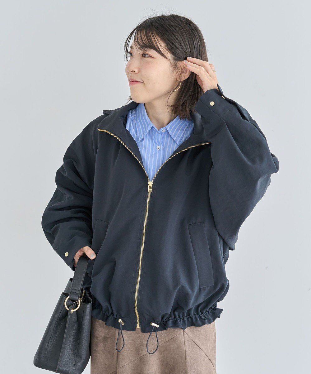 【グリーンパークス/Green Parks】のコクーンマウンテンパーカー インテリア・キッズ・メンズ・レディースファッション・服の通販 founy(ファニー) ファッション Fashion レディースファッション Fashion for Women アウター Coat / Outerwear Collection レディースジャケット・軽アウター Jackets おすすめ Recommended / Our Picks ジャケット Jacket, Outerwear パーカー Hoodie, Parka フォルム Silhouette, Form ボトム Bottoms, Lower Wear ポケット Pocket, Pocket Detail 秋 Autumn A/W・秋冬 Autumn/Winter Dark Navy|ID: prp329100004739251 ipo3291000000034234118