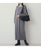 【アメリカンホリック/AMERICAN HOLIC】のバイパチリブヘンリーニットワンピース 人気、トレンドファッション・服の通販 founy(ファニー) ファッション Fashion レディースファッション Fashion for Women ワンピース Dresses ニットワンピース Knit Dresses アメリカン American Style スタイリッシュ Stylish, Fashionable ポケット Pocket, Pocket Detail ラウンド Round, Round Neck A/W・秋冬 Autumn/Winter おすすめ Recommended / Our Picks thumbnail Gray Mixture|ID: prp329100004739255 ipo3291000000034319332