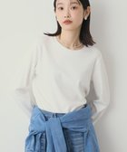 【アメリカンホリック/AMERICAN HOLIC】のクルーネックロングプルオーバー Off White|ID: prp329100004739258 ipo3291000000035566310