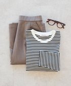 【アメリカンホリック/AMERICAN HOLIC】のクルーネックロングプルオーバー Border|ID: prp329100004739258 ipo3291000000035566319