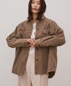 【アメリカンホリック/AMERICAN HOLIC】のコーデュロイCPOシャツジャケット Mocha|ID: prp329100004739267 ipo3291000000035521277