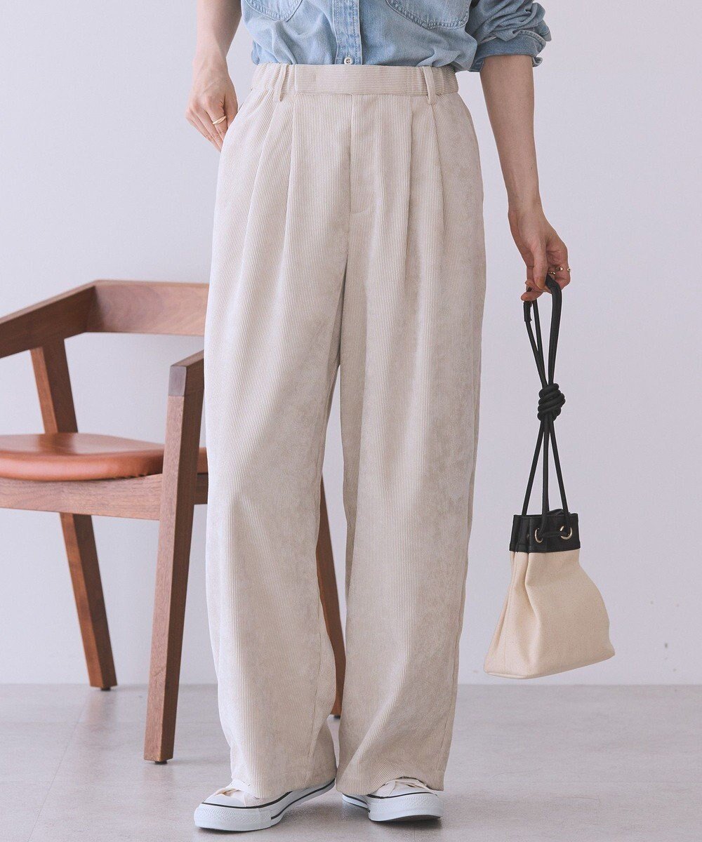 【アメリカンホリック/AMERICAN HOLIC】のコーデュロイワイドパンツ 人気、トレンドファッション・服の通販 founy(ファニー) 　ファッション　Fashion　レディースファッション　Fashion for Women　パンツ　Pants & Trousers　アメリカン　American Style　コーデュロイ　Corduroy, Cord Fabric　スタイリッシュ　Stylish, Fashionable　スマート　Smart, Elegant　ポケット　Pocket, Pocket Detail　ワイド　Wide, Wide Fit　A/W・秋冬　Autumn/Winter　 other-1|ID: prp329100004739271 ipo3291000000034234250