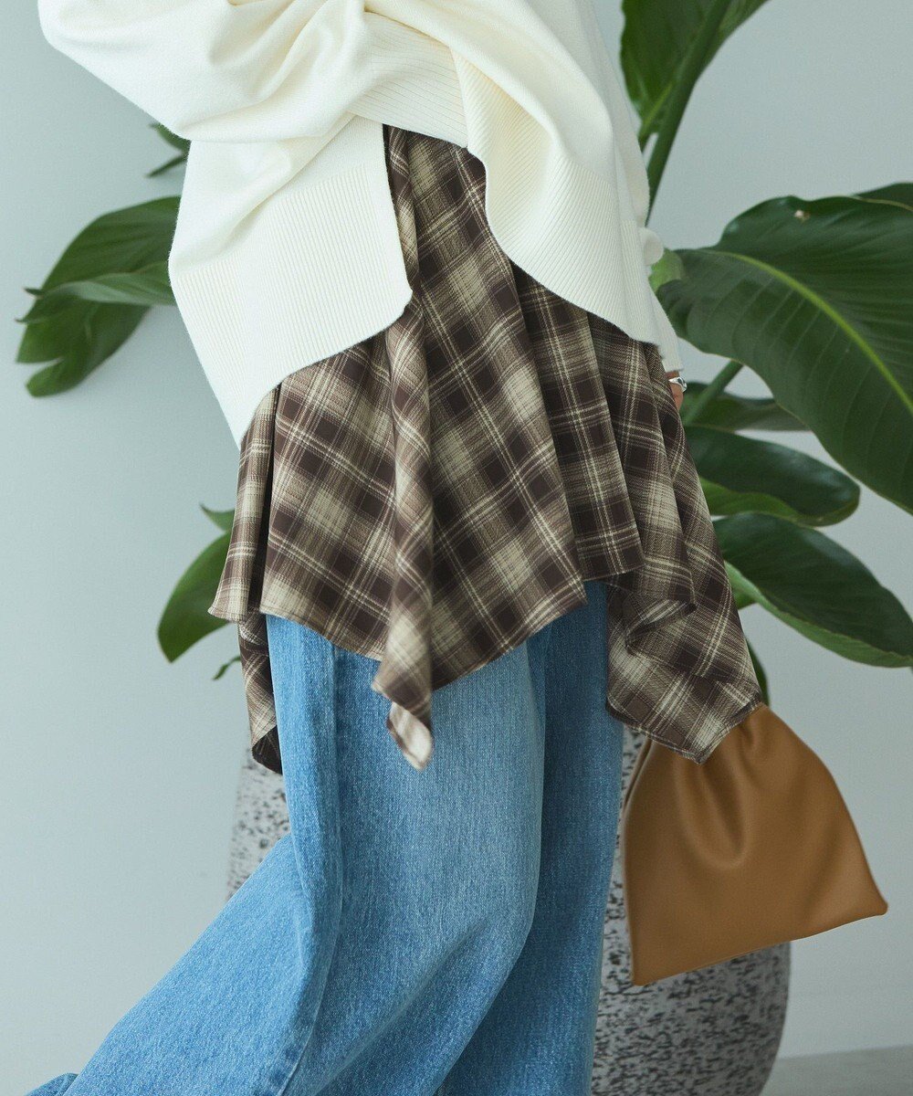 【アメリカンホリック/AMERICAN HOLIC】のチェックレイヤードスカート 人気、トレンドファッション・服の通販 founy(ファニー) ファッション Fashion レディースファッション Fashion for Women スカート Skirts おすすめ Recommended / Our Picks ボトム Bottoms, Lower Wear ポケット Pocket, Pocket Detail A/W・秋冬 Autumn/Winter other-1|ID: prp329100004739272 ipo3291000000034234260