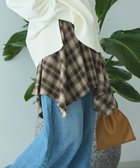 【アメリカンホリック/AMERICAN HOLIC】のチェックレイヤードスカート Brown|ID: prp329100004739272 ipo3291000000034234261