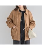 【グリーンパークス/Green Parks】の・ELENCARE DUE スエードポンチブルゾン Camel|ID: prp329100004739324 ipo3291000000035566353