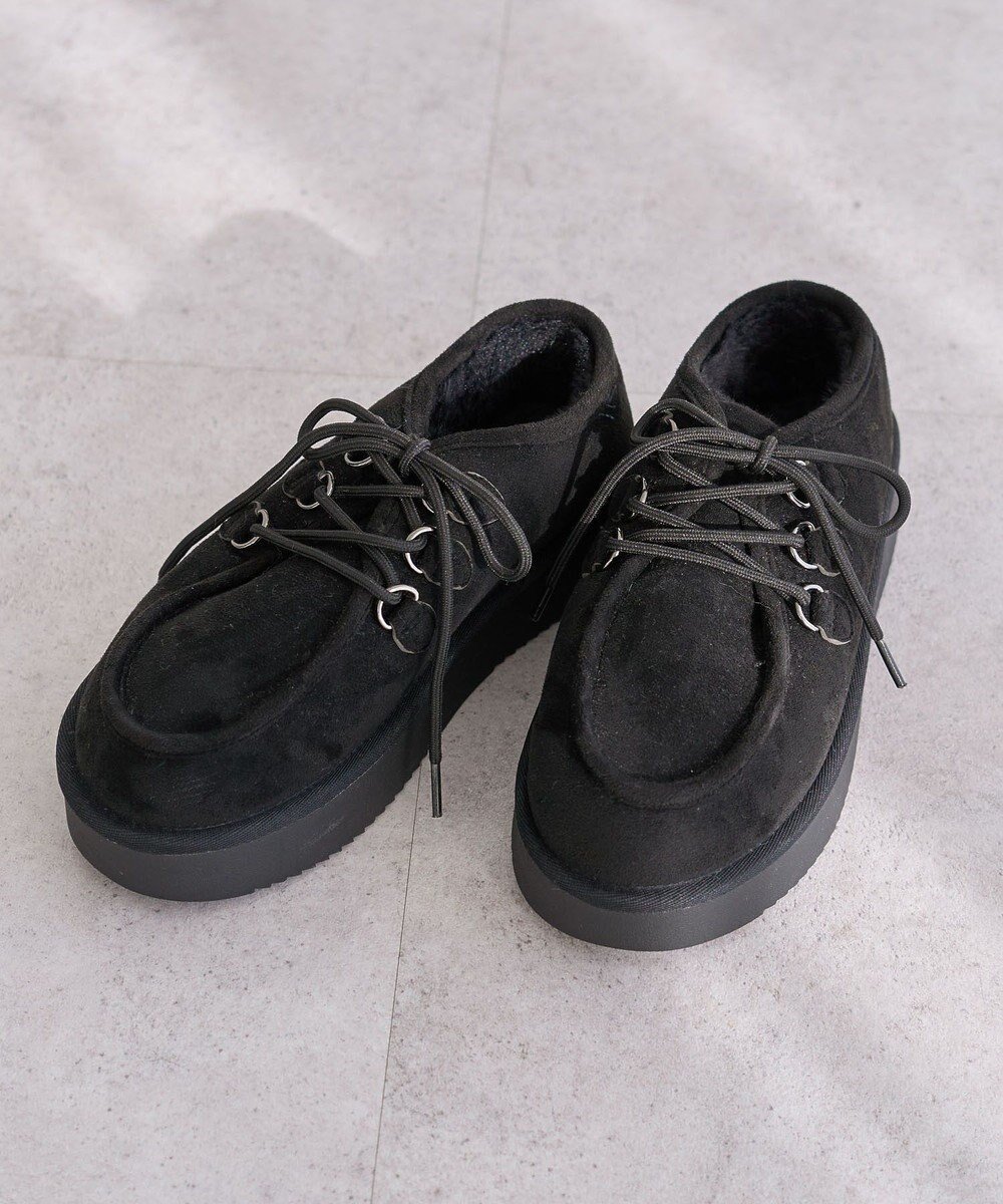 【グリーンパークス/Green Parks】のRUPIS.レースアップファーモカシューズ 人気、トレンドファッション・服の通販 founy(ファニー) ファッション Fashion レディースファッション Fashion for Women フィット Fit, Slim Fit フェミニン Feminine, Girly 厚底 Platform Shoes A/W・秋冬 Autumn/Winter other-1|ID: prp329100004739326 ipo3291000000034537095